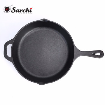 10 Inch Cast Iron Frying Pan with Assist Handle